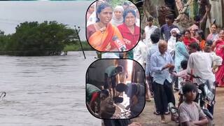 बाळाला दूध पाजायला वाटीही शिल्लक राहिली नाही, बीडमध्ये पावसाचा हाहा:कार, भूम, परांड्यात लष्कराला बोलावलं