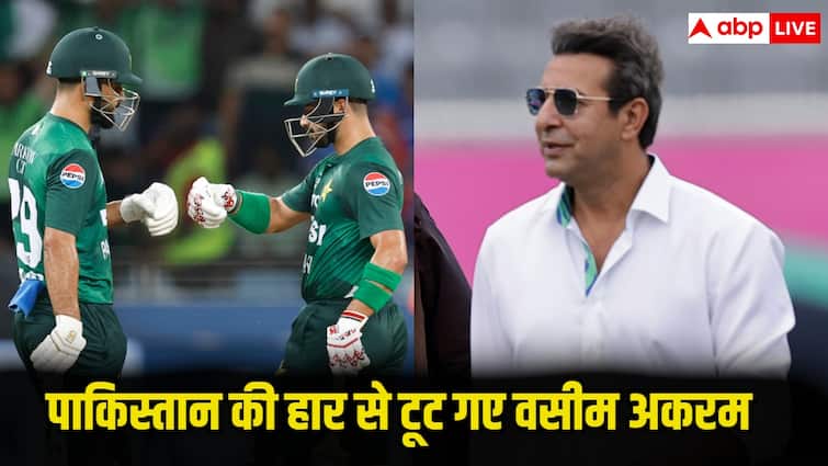सुपर -4 कप में, भारत ने एक बार पाकिस्तान को आशीर्वाद दिया, वसीम अकरम का दर्द
