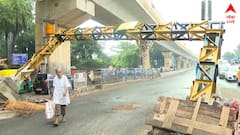 তারাতলা উড়ালপুলের হাইট বার ভেঙে বিপত্তি, তুমুল যানজট; সপ্তাহের শুরুতেই ভোগান্তি