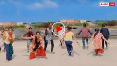 रेल की पटरियों पर मजदूरों ने किया शानदार गरबा! मूव्ज ऐसे कि गरबा क्वीन भी शरमा जाए- वीडियो वायरल