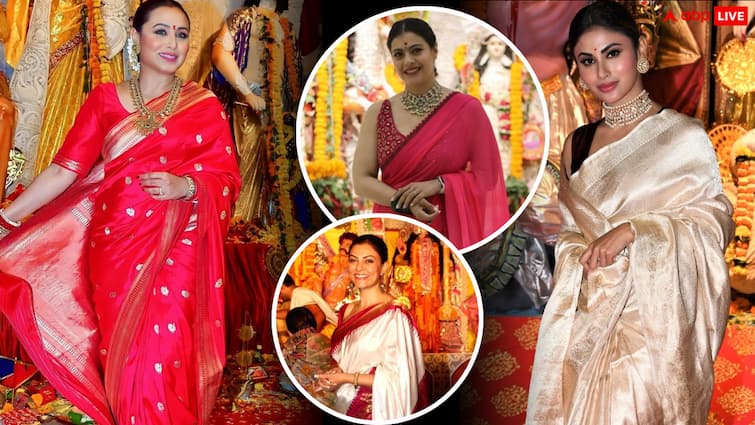 दुर्गा पूजा धूमधाम से मनाती हैं ये बॉलीवुड एक्ट्रेसेस, लिस्ट में सबसे अमीर बॉलीवुड घराने की बहू का नाम भी है