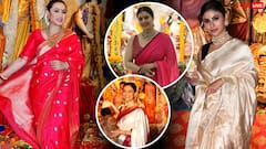 दुर्गा पूजा धूमधाम से मनाती हैं ये बॉलीवुड एक्ट्रेसेस, लिस्ट में सबसे अमीर बॉलीवुड घराने की बहू का नाम भी है