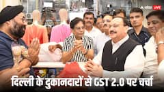 BJP अध्यक्ष जेपी नड्डा ने दिल्ली में दुकानदारों संग की चाय पर चर्चा, नेक्स्ट जेनरेशन GST सुधारों के बताए फायदे