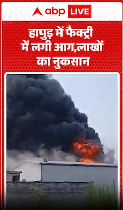 Breaking: Fire Breaks Out in Hapur Factory, Loss Worth Lakhs