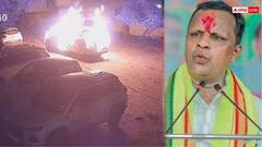 महाराष्ट्र: जालना में देर रात OBC नेता की कार में किसी ने लगा दी आग, CCTV में दिख गया सब कुछ