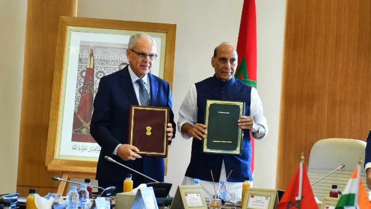 India, Morocco Ink Defence Pact; Agree To Expand Cooperation In Maritime Security, Counter-Terrorism
