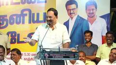 'நாய் குரைச்சா என்ன?' - விஜய் விமர்சித்த அமைச்சர் காந்தியின் பரபரப்பு பேச்சு!  திமுக அதிரடி!