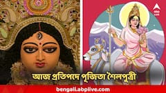 আজ নবরাত্রি শুরু, প্রতিপদে কোন রূপে পুজো করবেন দেবী দুর্গাকে?