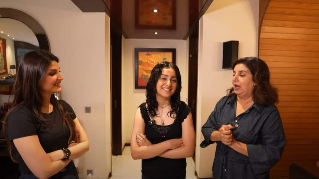 Farah Khan said after seeing Ranbir Kapoor niece Samara Sahni that she will definitely become a heroine 'ये पक्का हीरोइन बनेगी', समारा को देख बोलीं फराह खान, वायरल वीडियो पर भी रणबीर की भांजी ने दी सफाई