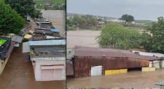 Beed Rain News : बीडच्या शिरूर कासार शहरात ढगफुटी सदृश्य पाऊस; सिंदफना नदीला पूर, बाजारपेठसह अनेकांच्या घरांमध्ये पाणीच पाणी