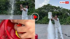 गजब का जुगाड़ु आदमी है! भाई ने LPG गैस से ही बना डाला रॉकेट, इस एक तरीके से हवा में मचाया गदर- वीडियो वायरल