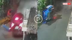 Video: ऑटो को चीरती हुई निकल गई तेज रफ्तार कार, जबलपुर में एक्सीडेंट का लाइव वीडियो वायरल