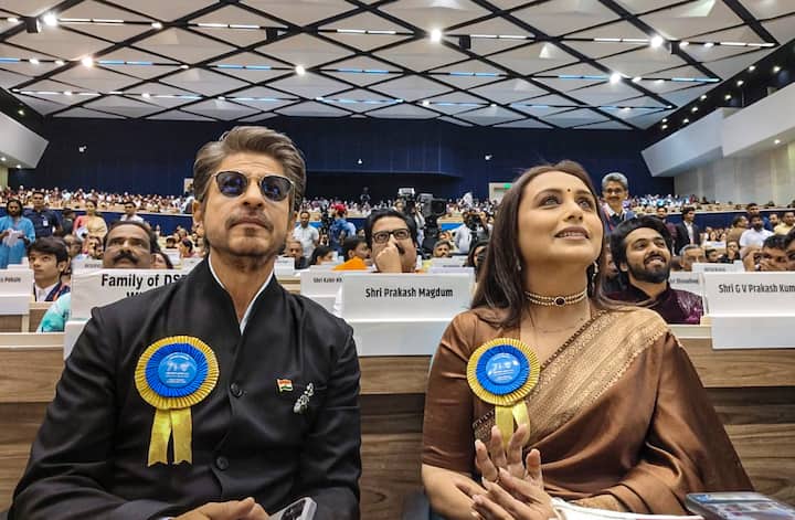 Information and Broadcasting Minister Ashwini Vaishnaw announced plans to strengthen the film sector under the Make in India initiative, with an emphasis on building film equipment domestically and creating policy support for a live concert economy. (All images: PTI)