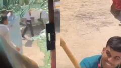 मामूली झगड़ा हिंसा में बदला, नागौर हाईवे पर श्रद्धालुओं-बच्चों से भरी बस पर हमला, Video Viral