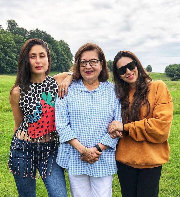 रणधीर कपूर से शादी के बाद उनकी दो बेटियां हुई, करिश्मा कपूर  और करीना कपूर.