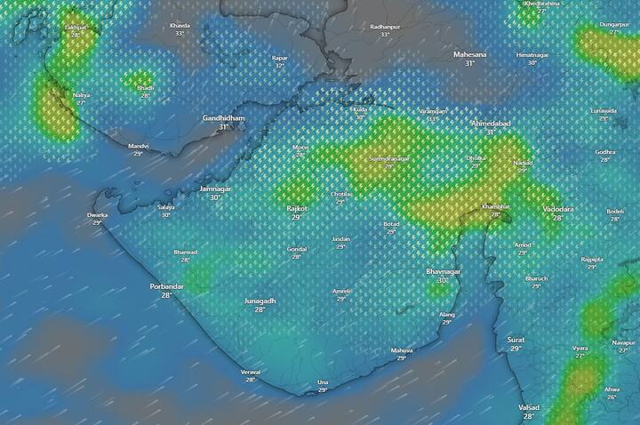 અમદાવાદ: હવામાન વિભાગે વરસાદને લઈ આગાહી કરી છે.  રાજ્યમાં આગામી સાત દિવસ હળવાથી મધ્યમ વરસાદની આગાહી હવામાન વિભાગે કરી છે. સાયક્લોનિક સર્ક્યુલેશન સિસ્ટમ સક્રિય થતાં વરસાદી વાતાવરણ ચાલુ રહેશે.