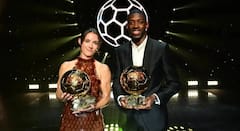 फुटबॉल जगतातील मानाच्या '69व्या बलॉन डी'ओर पुरस्कारावर यंदा उस्माने डेम्बेले अन् एटाना बोनमाटीने कोरलं नाव, वाचा सर्व विजेत्यांची यादी