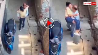 अपने से आधी उम्र की लड़की से इश्का लड़ा रहे थे चाचा! मोहल्ले वालों ने पानी डालकर भगाया- वीडियो वायरल