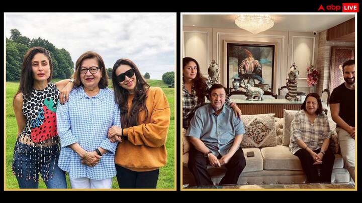 Saif Ali Khan Mother In Law 10 Photos:  सैफ अली खान की सास और उनकी पत्नी करीना कपूर की मां एक्टिंग और खूबसूरती में किसी से कम नहीं हैं. फिल्मों में दमदार परफॉर्मेंस से उन्होंने अलग पहचान बनाई है.