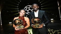 Ballon d’Or 2025: ઓસ્માન ડેમ્બેલે સર્વશ્રેષ્ઠ પુરુષ ફૂટબોલર, એતાના બોનમતીએ સતત ત્રીજા વર્ષે બેસ્ટ મહિલા ફૂટબોલર બની રચ્યો ઈતિહાસ