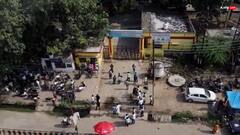 आजम खान की रिहाई से पहले सीतापुर जेल के बाहर ड्रोन से निगरानी, लखीमपुर, आगरा, लखनऊ, रामपुर, बरेली से आए समर्थक