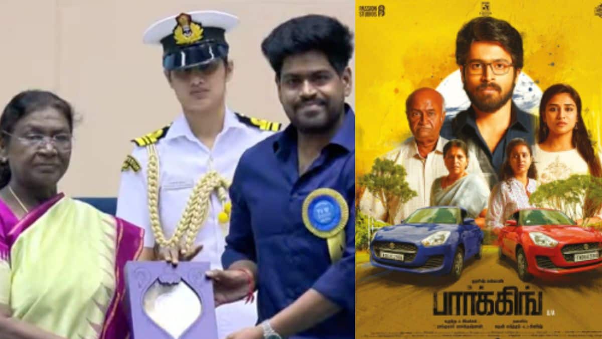 Parking : 3 தேசிய விருதுகளை தட்டித் தூக்கிய பார்க்கிங் படக்குழு...