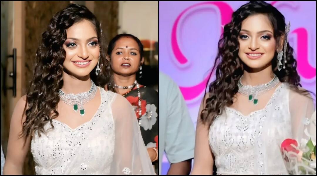 महाकुंभ गर्ल मोनालिसा व्हाइट लहंगे में दिखीं 'अप्सरा', तस्वीरें देख कहेंगे- 'हसीन'