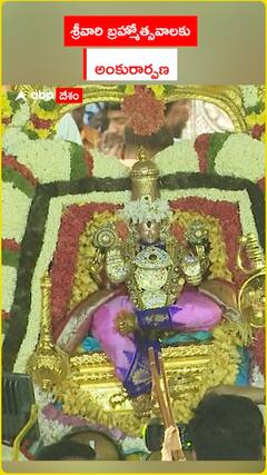 శ్రీవారి బ్రహ్మోత్సవాలకు  అంకురార్పణ