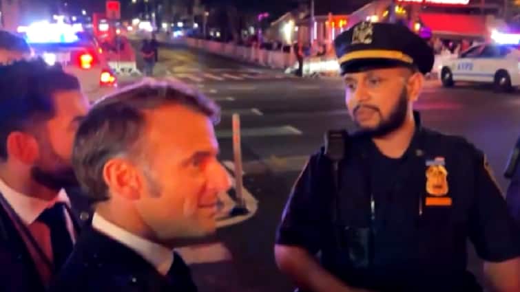<div>'Everything's Frozen For You': Macron Calls Trump After Car Stopped For US President's Motorcade — WATCH</div>
