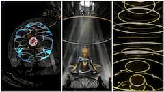 WATCH: Dum Dum Park Bharatchakra’s ‘Aura’ Pandal Stuns Visitors