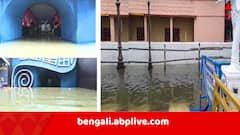 কলেজ স্কোয়ার থেকে ম্য়াডক্স স্কোয়ার, জলের তলায় পুজো মণ্ডপ ! ভেঙে পড়েছে বিভিন্ন গেট