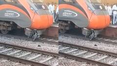 दिल्ली-पानीपत रेलवे लाइन पर वंदे भारत से टकराई बाइक, बड़ा हादसा टला