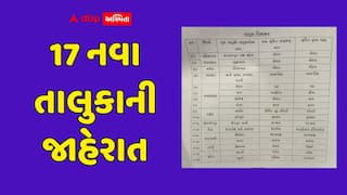 ગુજરાતમાં 17 નવા તાલુકાઓના નામની જાહેરાત: જુઓ સૂચિત નવા તાલુકાના મુખ્ય મથક ક્યા હશે
