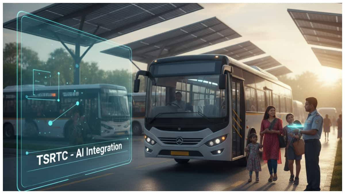 TGRTC AI Services : టీజీఆర్టీసీ సేవల్లో AI విప్లవం 40 వేల మంది సిబ్బంది ఆరోగ్యం నుంచి బస్సుల షెడ్యూలింగ్ వరకు భారీ మార్పులు 