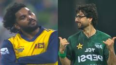 पाकिस्तानी खिलाड़ी की बदतमीजी का वानिंदु हसरंगा ने दिया करारा जवाब, देखने लायक था अबरार का मुंह
