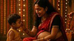 नवरात्रि में गर्भवती महिलाएं क्यों पहनती हैं काला धागा और काजल? जानिए रहस्य!