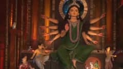 Hazra Park Durgotsab 2025 Opens With Kolkata’s Tallest 30-Foot Durga Idol