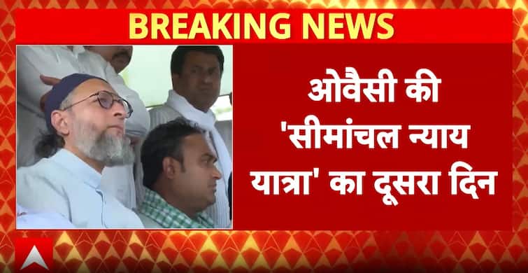 Politics: Owaisi intensifies Bihar campaign, addresses rallies in Araria and Kishanganj on Seemanchal Yatra Politics: Owaisi intensifies Bihar campaign, addresses rallies in Araria and Kishanganj on Seemanchal Yatra