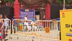 চেতলা অগ্রণীর পুজো মণ্ডপে আগুন, দর্শকদের জন্য বন্ধ প্রবেশ