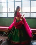 Raashii Khanna’s Traditional Look In Hot Pink & Green Lehenga Breaks The Internet, PICS
