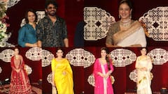 Navratri Event: बीवी संग पहुंचे नागार्जुन, व्हाइट साड़ी में खूब जचीं तब्बू, रेड सूट में मलाइका ने ढाया कहर
