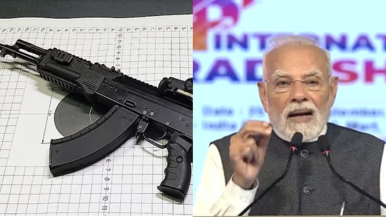 <div>AK-203 Rifles Production To Begin Soon In UP, Says PM Modi; Hails 'Made In India' Defence Ecosystem</div>