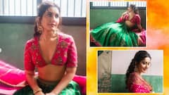 करवा चौथ 2025 के लिए परफेक्ट रहेगा राशि खन्ना का ये ग्रीन-पिंक लहंगा लुक, लगेंगी बला की खूबसूरत