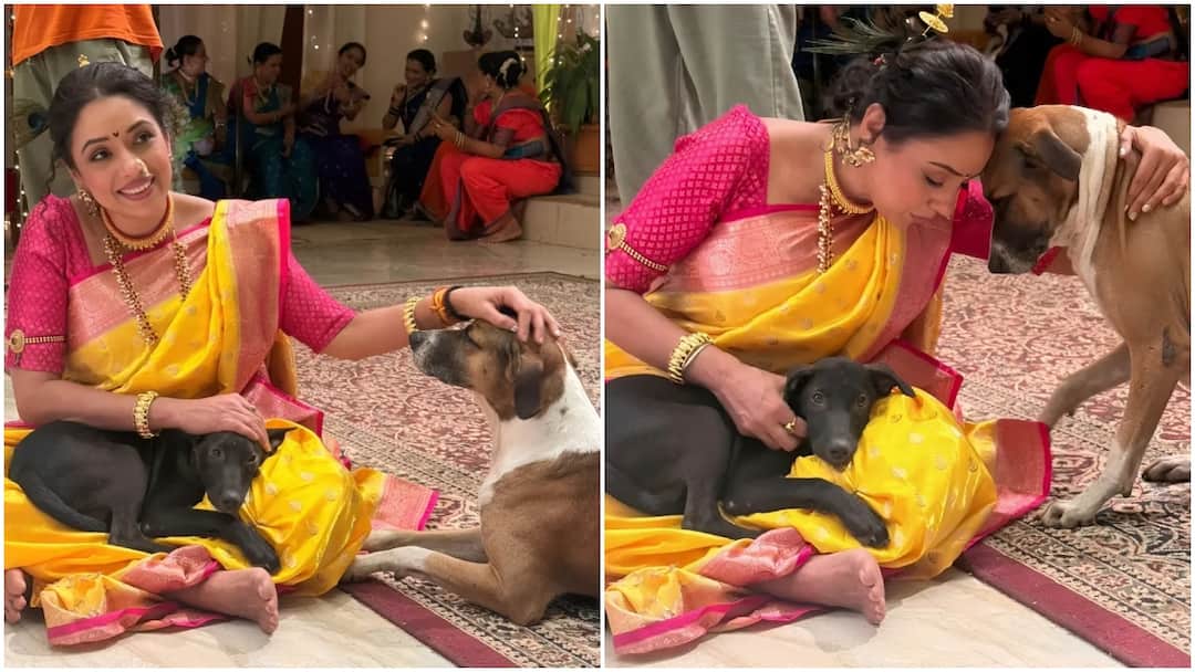 रुपाली गांगुली ने मां कूष्मांडा से की बेजुबानों के लिए की प्रार्थना, पोस्ट में लिखा- 'मेरे 'कॉफी' और 'किंग कॉन्ग'...'