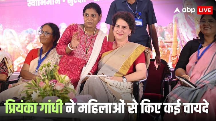 Bihar Assembly Elections 2025: ’10 हजार रुपये पकड़ा दो और बस हो गया…’, पटना में महिला संवाद कार्यक्रम में सरकार पर बरसीं प्रियंका गांधी