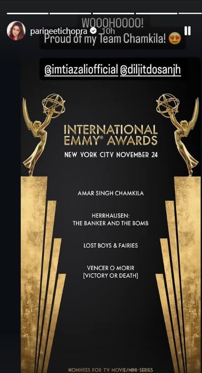 Diljit Dosanjh Credits Imtiaz Ali After Emmy Nomination For 'Chamkila' Performance