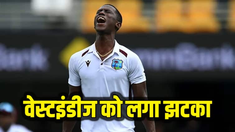 पश्चिमी इंडीज ने भारत के खिलाफ परीक्षण श्रृंखला से पहले बहुत झटका प्राप्त किया, शमर जोसेफ आउट