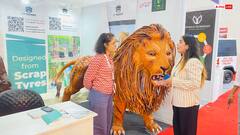 यूपी इंटरनेशनल ट्रेड फेयर में छाई कानपुर की महिला उद्यमी, कबाड़ से बनाया करोड़ों का कारोबार