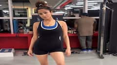 Kate Sharma Photo: જીમ લુકમાં કેટ શર્માએ કેમેરા સામે ફ્લોન્ટ કર્યું પરફેક્ટ ફિગર