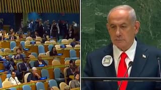 Netanyahu Addresses An 'Empty' UN Assembly Hall As Diplomats Walk Out In Protest: VIDEO